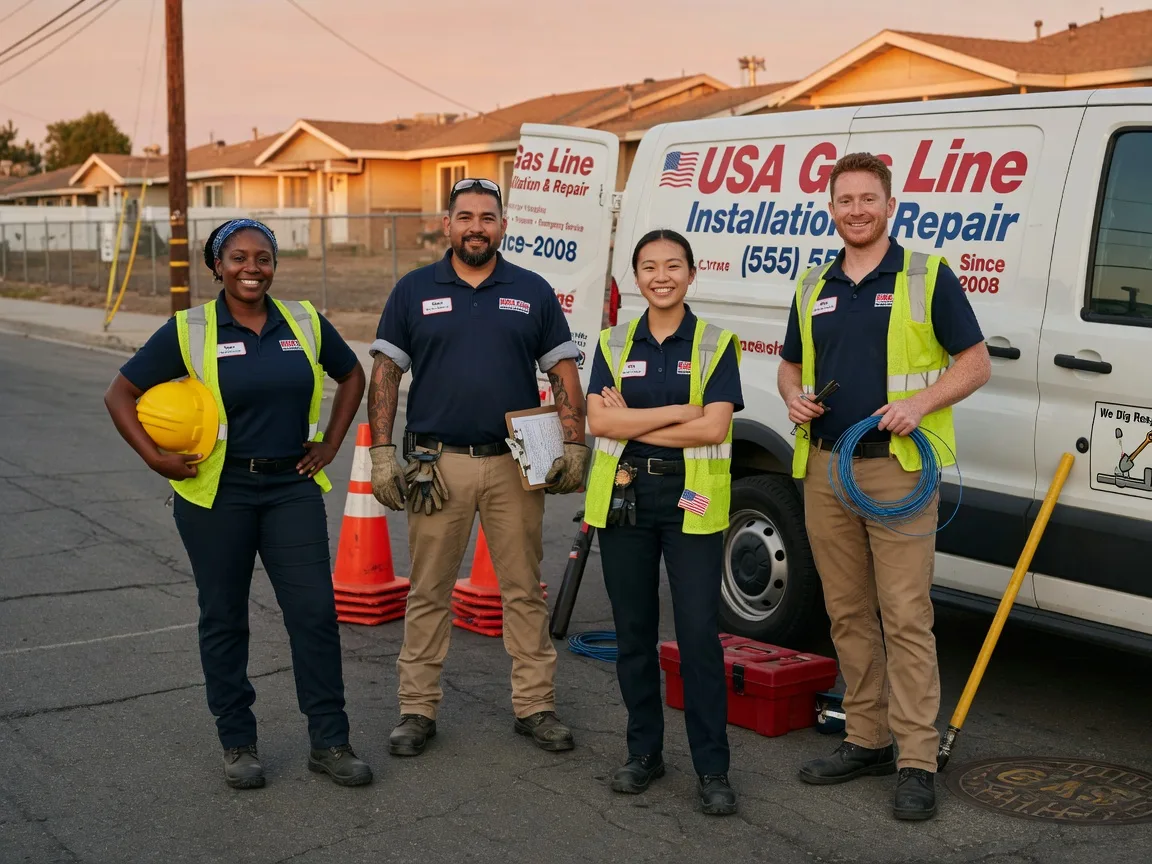Gas Line Installation company in Goldonna, LA